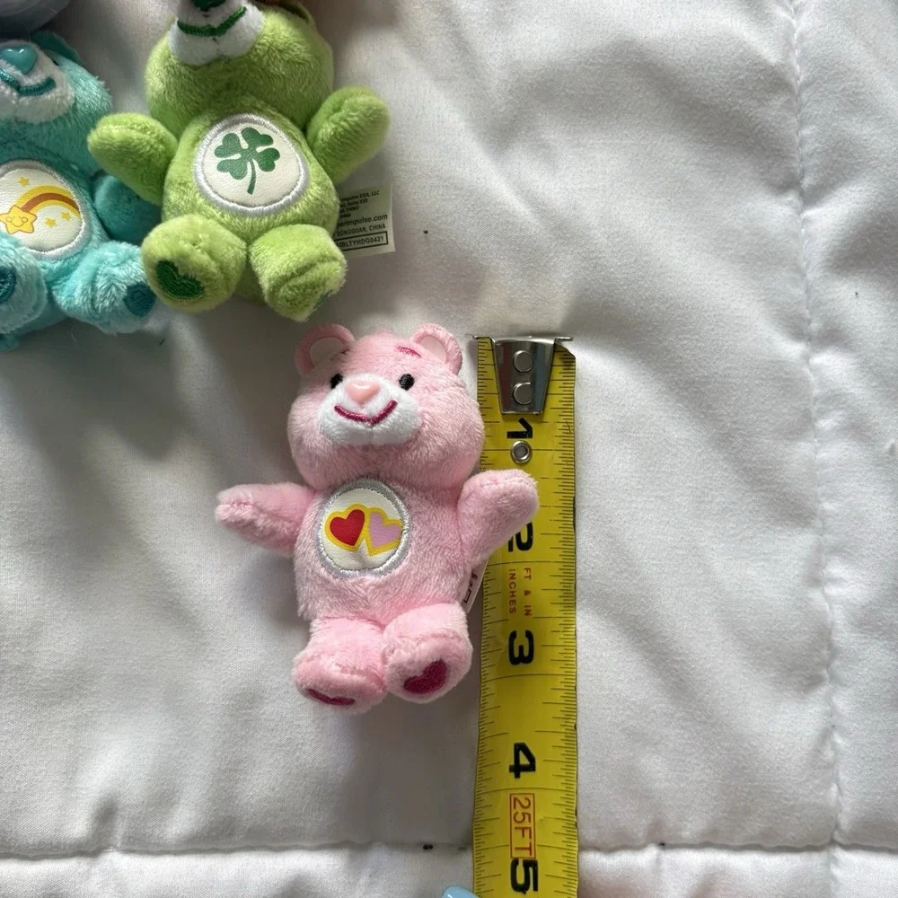 Care Bears Mini Plush Bear Set Of 7 Tenderheart Good Luck Cheer Wish Share‎